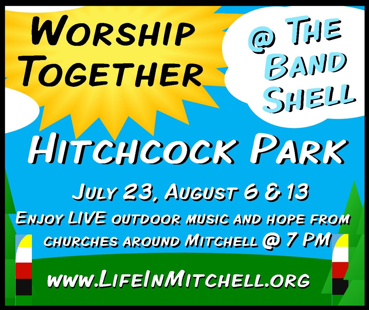 Worship Together in Hitchcock Park
